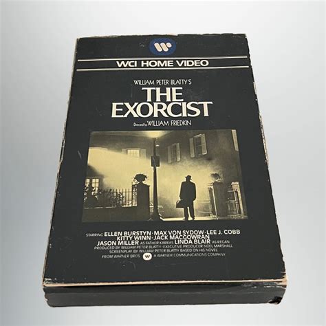 Rare Vintage WCI 1979 The Exorcist Original Big Box Gatefold VHS ...