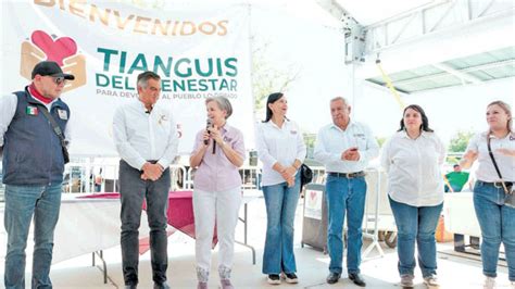 Celebran El Tianguis Del Bienestar En Tamaulipas Mil Familias