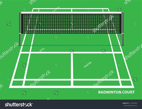 57 Badminton Court Empty Stock Vectors, Images & Vector Art | Shutterstock