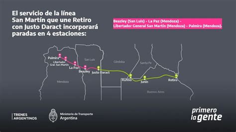 Tren Mendoza Buenos Aires cuánto cuesta ir desde San Juan y cómo es el