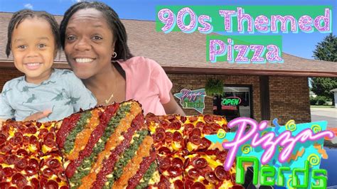 Pizza Nerds 90s Themed Pizza Nostalgia 📺 Youtube