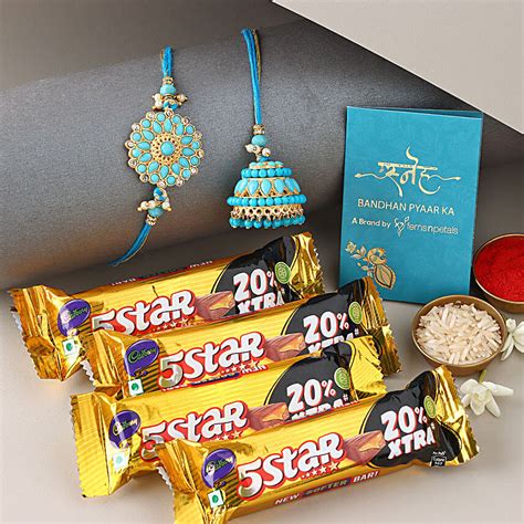 Buy Send Sneh Bhaiya Bhabhi Rakhi Set Online Fnp