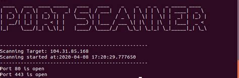 Port Scanner Using Python Geeksforgeeks