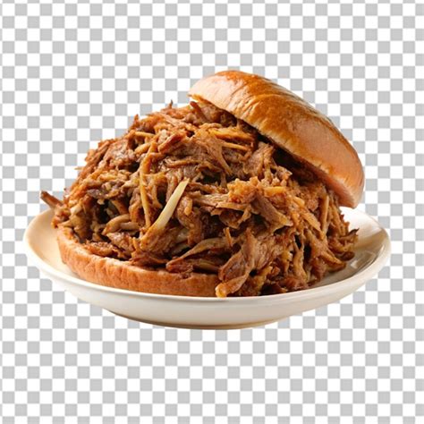 Premium Psd Pulled Pork On White Background