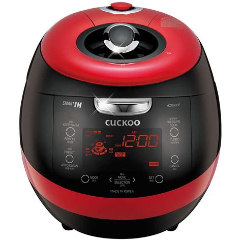 CUCKOO CRP HZ0683FR 6 Cup Uncooked Induction Heating Pressure Rice