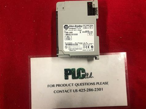 1769 Ia8i Allen Bradley Compact Io Relay Input 1769ia8i Ser A Plc Ltd