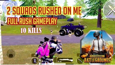 Pubg Mobile Whole Squad Rushed On Me Livk Full Rush Gameplay Youtube