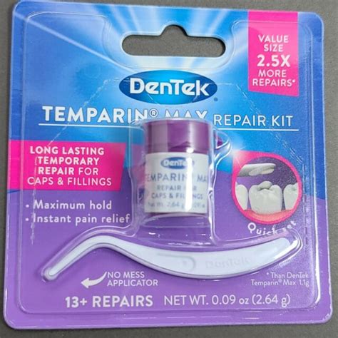 Dentek Temparin Max Repair Lost Filling And Loose Caps For Sale Online Ebay