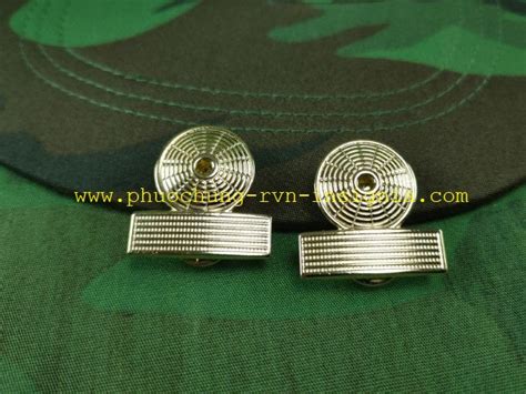 Rvn Chuan Uy Ocs Officer Candidate Metal Collar Rank Badge Phuoc