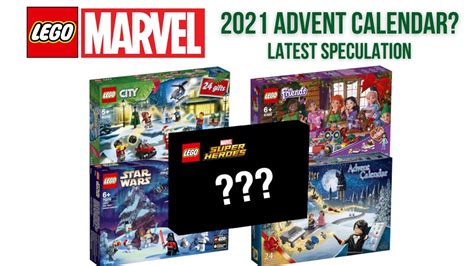 LEGO MARVEL ADVENT CALENDAR For 2021 Latest Speculation YouTube