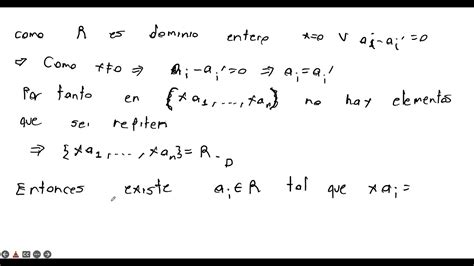 Examen Lgebra Moderna Parte Anillos Campos Y Teor A De Galois Youtube