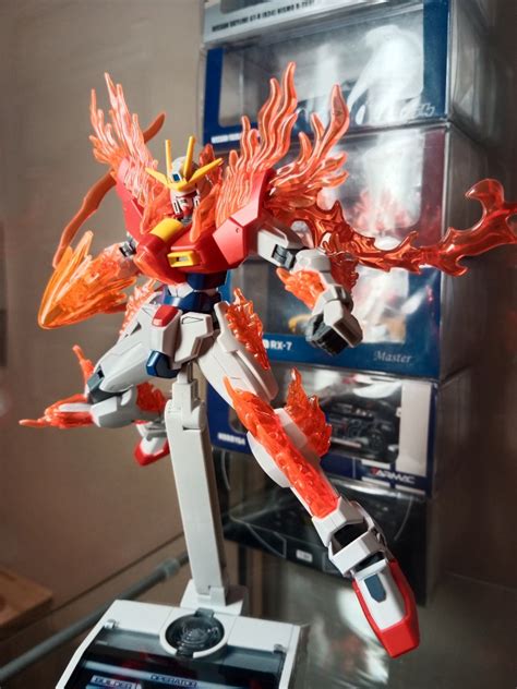 Bandai HG 1/144 Burning Gundam, Hobbies & Toys, Toys & Games on Carousell