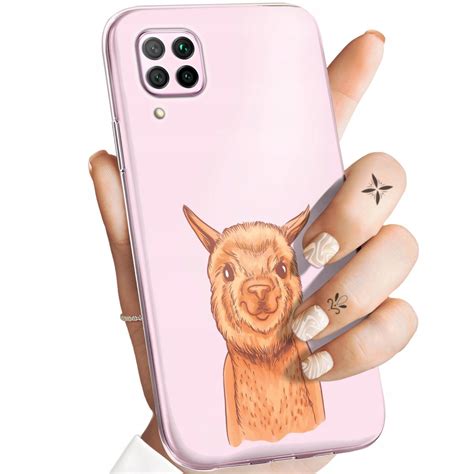 Etui Do Huawei P Lite Wzory Lama Alpaka Andy Obudowa Pokrowiec Case