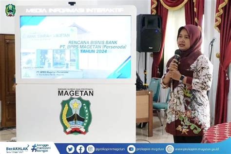 Pj Bupati Magetan Ikuti Pemaparan Rencana Program Kerja PT BPRS