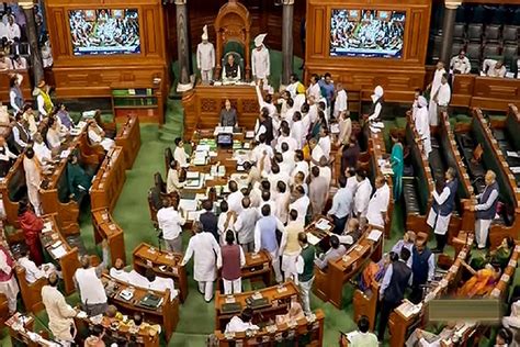 Parliament Budget Session Second Phase Day Two Update Adani Row Rahul