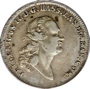 1 Thaler Friedrich II Hesse Cassel Numista