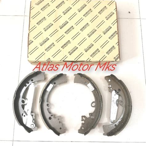 Jual Set Brake Shoe Kampas Rem Belakang Toyota Hilux Double Cabin