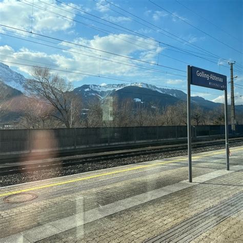 Bahnhof Golling Abtenau Golling An Der Salzach Salzburg