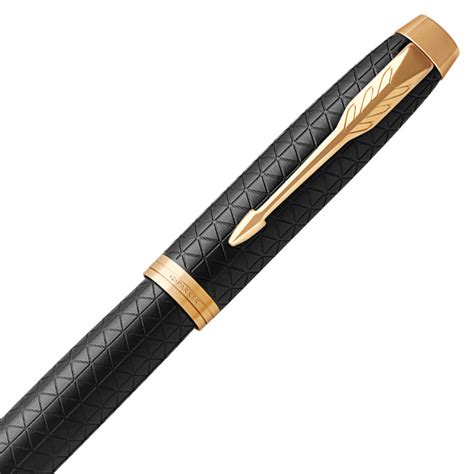 Parker IM Premium Black GT Rollerball Pen 1931660