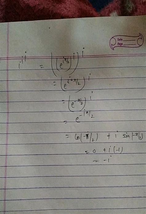 5 Quad Operatorname Arg Left I 1 Right Is Equal To Where I