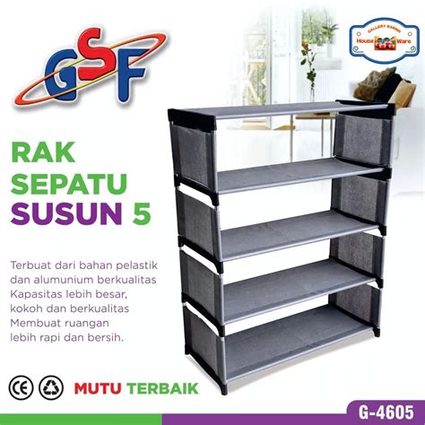 Jual Rak Sepatu Susun Gsf G Shopee Indonesia