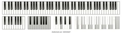 Grand Piano Keys Layout