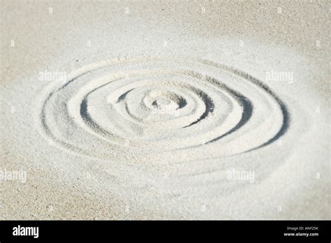 Concentric Circles In The Sand Hi Res Stock Photography And Images Alamy