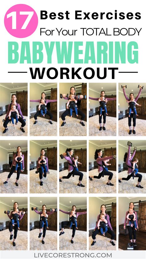 Of The Best Exercises For Your Total Body Babywearing Workout