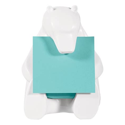 Диспенсер для Z-блоков Post-it BEAR-330 медведь + z-блок 76х76, 90л ...