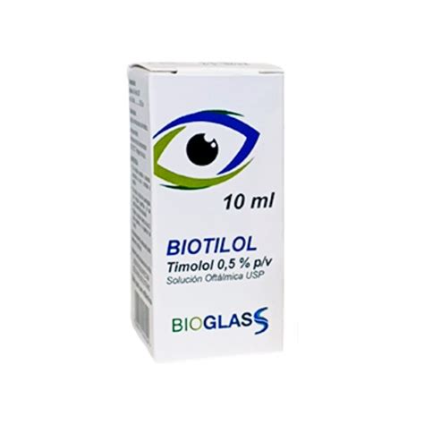 Biotilol Timolol 0 5 Solución Oftálmica X 10Ml Bioglass Farmadon