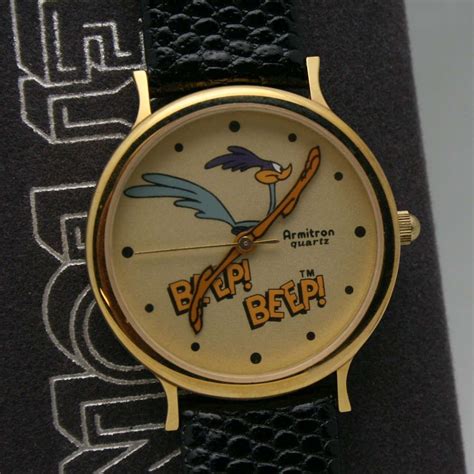 Road Runner Watch Looney Tunes Wile E Coyote Dial His Legs Watch Hands