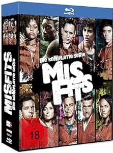 Misfits Complete Series Disc Box Set Blu Ray Amazon Co Uk