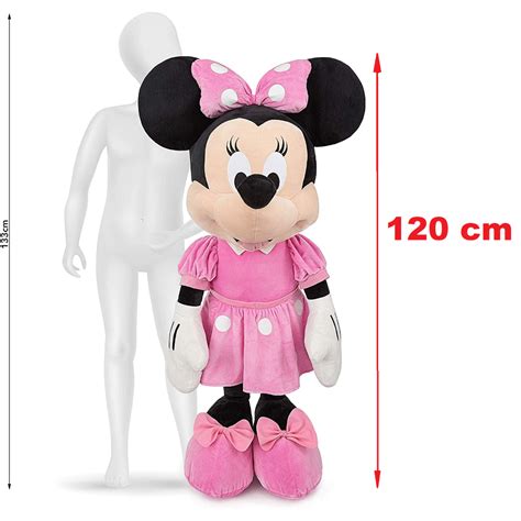 Peluche Minnie Mouse Gigante Disney Simba Pupazzo Cm