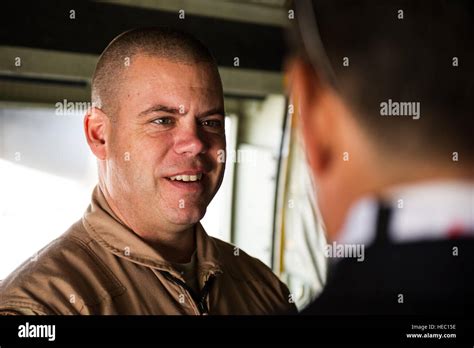 U S Air Force Master Sgt Chad Gurnon A Loadmaster Assigned To The