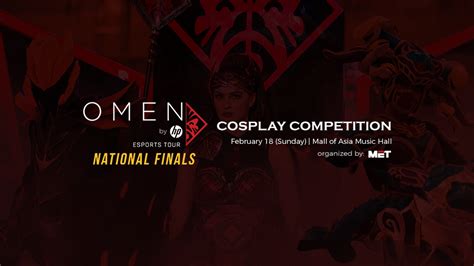 Omen By Hp Esports Tour Announces Cosplay Competition Alongside Ph