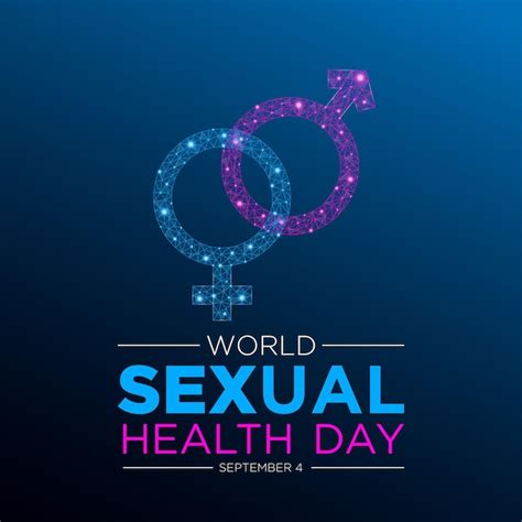 Premium Vector World Sexual Health Day Is Observed Every Year In September 4 Low Poly Style