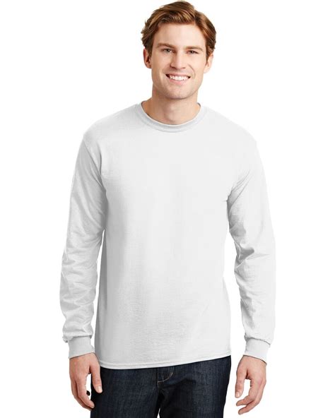 Gildan 8400 Long Sleeve T Shirt Dryblend