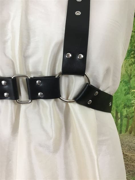 Mens BDSM Gothic Steam Punk Fetish Body Harness Etsy UK