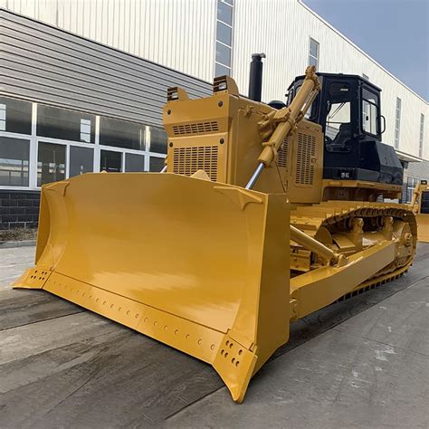 Haitui Chinese Hydraulic Bulldozer Hd Hp With Straight Tilt Blade