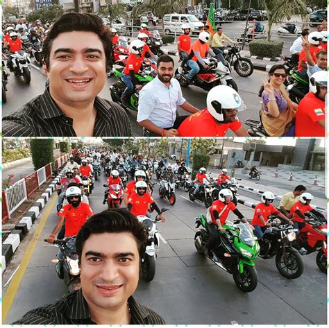 Rehearsal of mega bike rally to welcome PM Modi in Surat | DeshGujarat