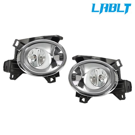 Lablt Fog Light Driving Bumper Lamp W Wiring Kit For Nissan