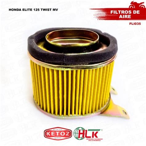 Filtro Aire Honda Elite Mv Ketoz