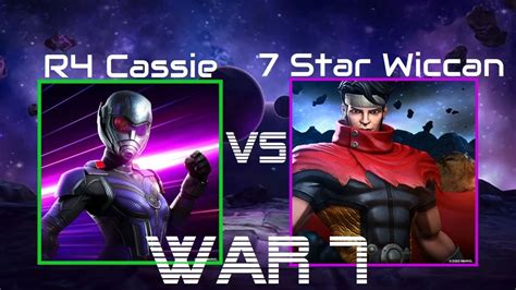 Callie Lang Vs 7 Star Wiccan MCOC Alliance War 7 YouTube