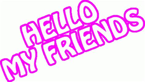 Hello Friends Sticker - Hello Friends Greetings - Discover & Share GIFs