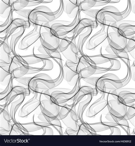 Smoke seamless pattern Royalty Free Vector Image