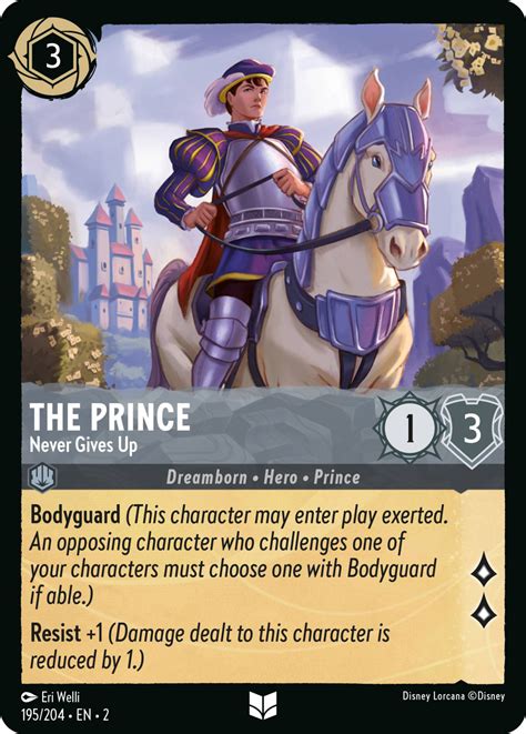 The Prince Character Mushu Report Lorcana Wiki