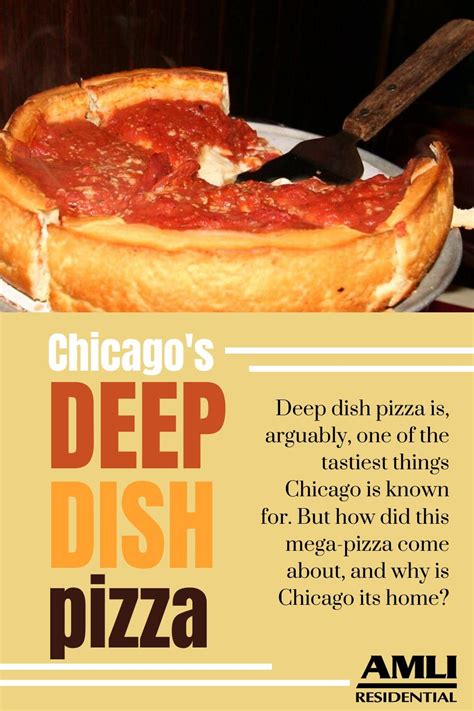 The Origins Of Chicago Deep Dish Pizza Deep Dish Pizza Chicago Deep