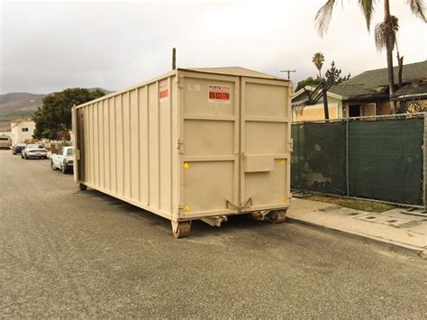 26 X 8 X 8 Roll Off Container Rent Porta Stor