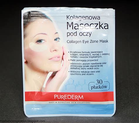 Kosmetyczne Inspiracje Purederm Kolagenowa Maseczka Pod Oczy