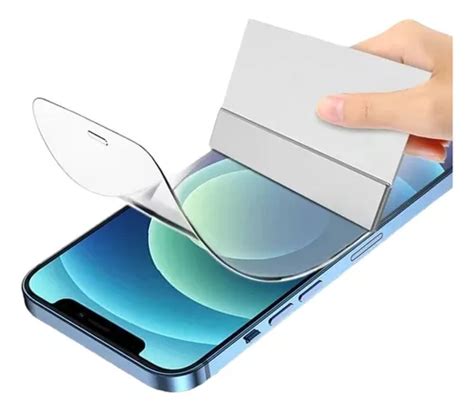 Mica Hydrogel Para Iphone Varios Modelos Hidrogel Flexible